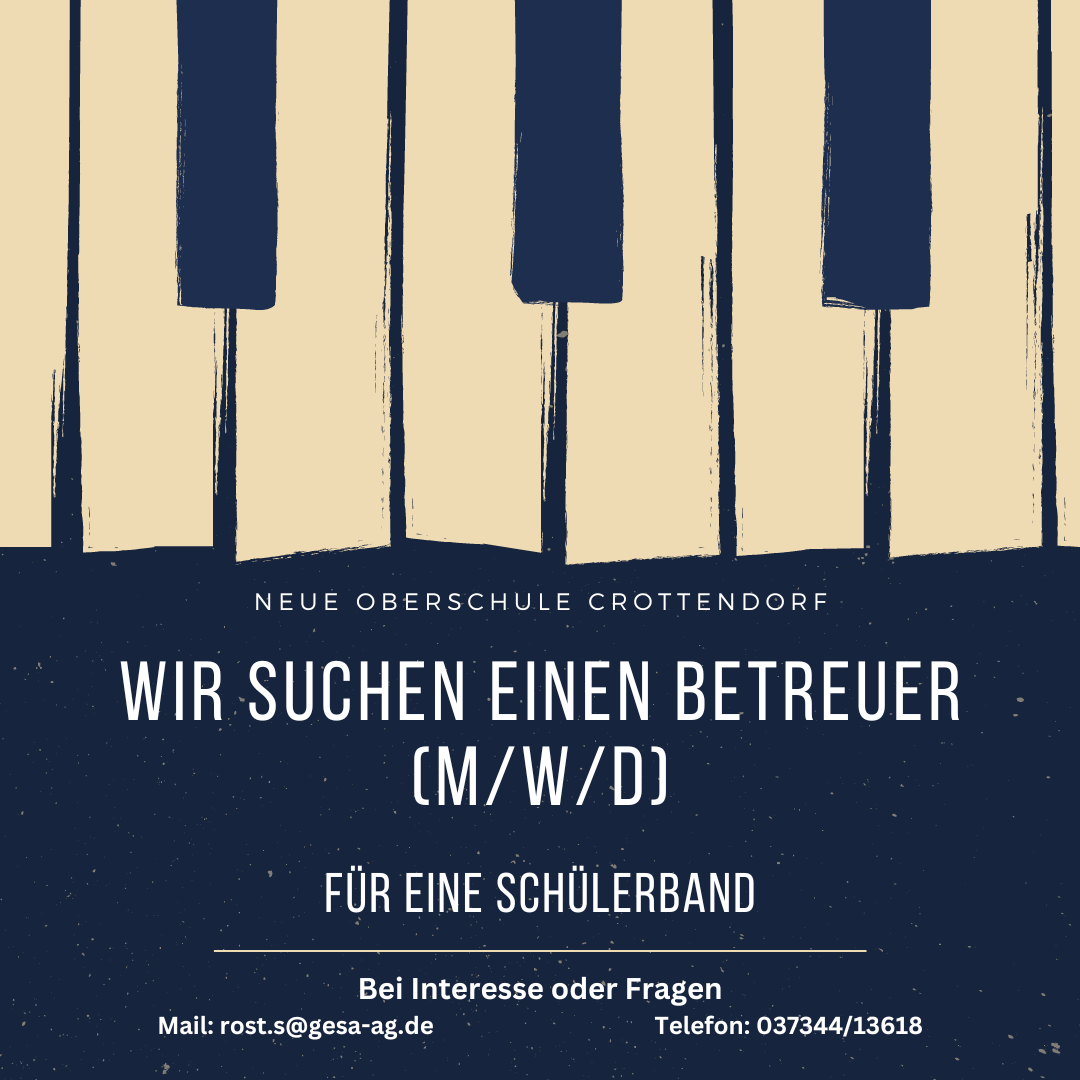 Dunkelblau und Beige Klavier Tasten Musik Veranstaltung Poster